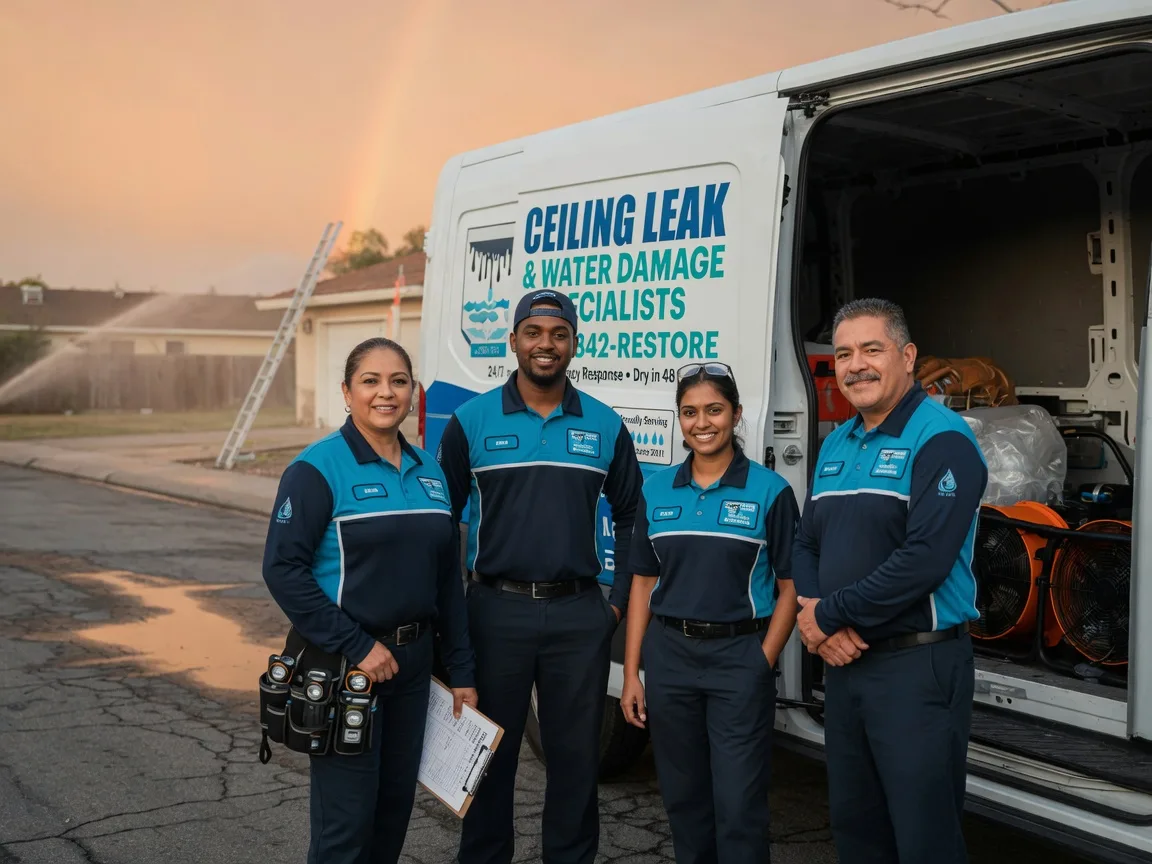 Ceiling Leak Cleanup company in Canton, PA